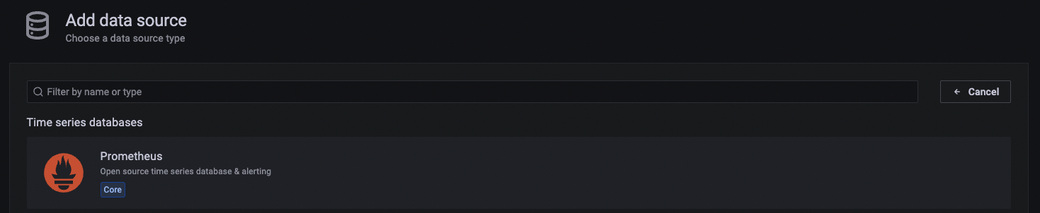 Grafana 新数据源